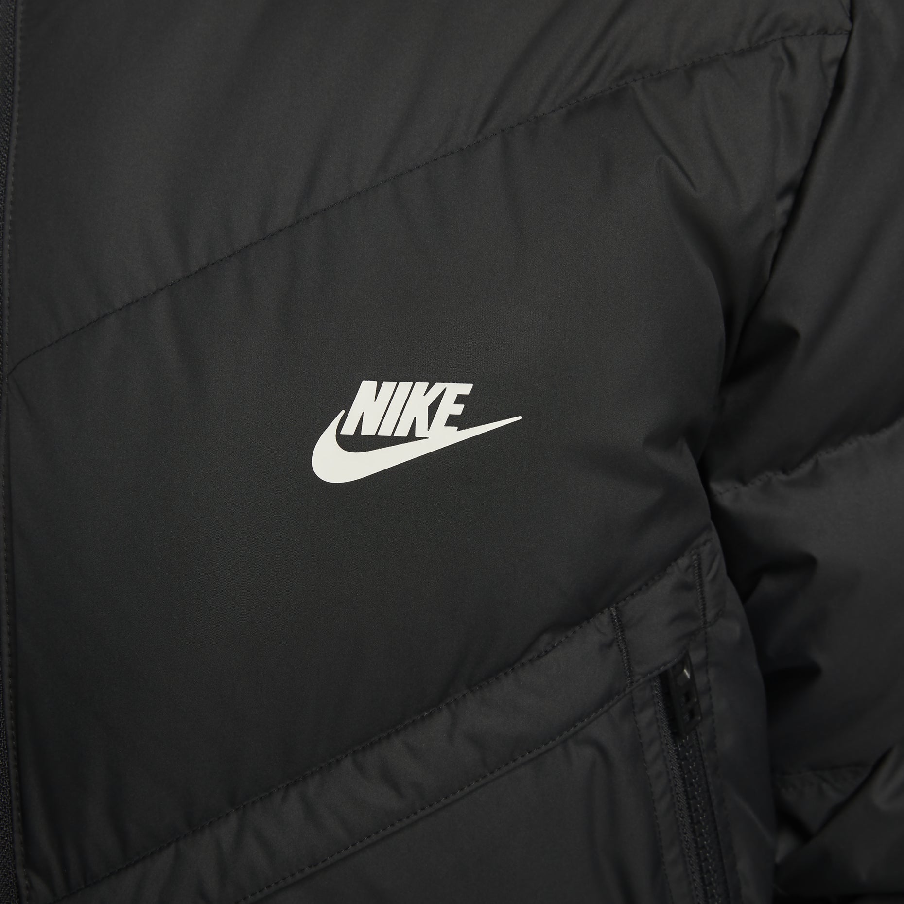 Nike Hooded Puffer Jacket Asia Sizing 'Black' DV1132-010