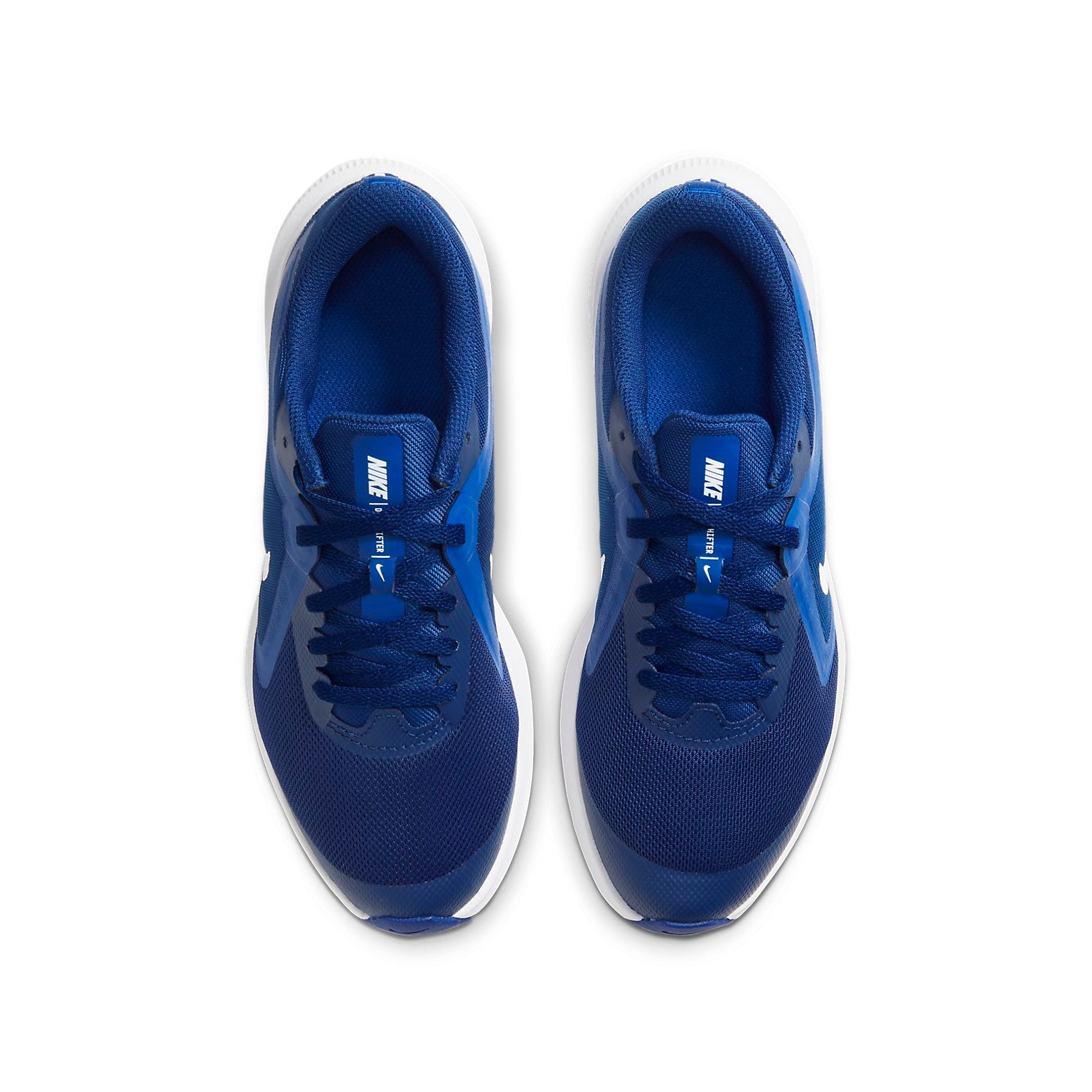 (GS) Nike Downshifter 10 'White Blue' CJ2066-401