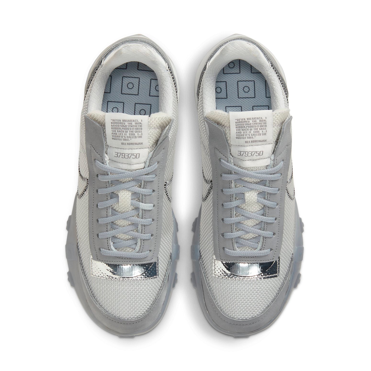 (WMNS) Nike Waffle Racer 2X Grey/White DD8684-001