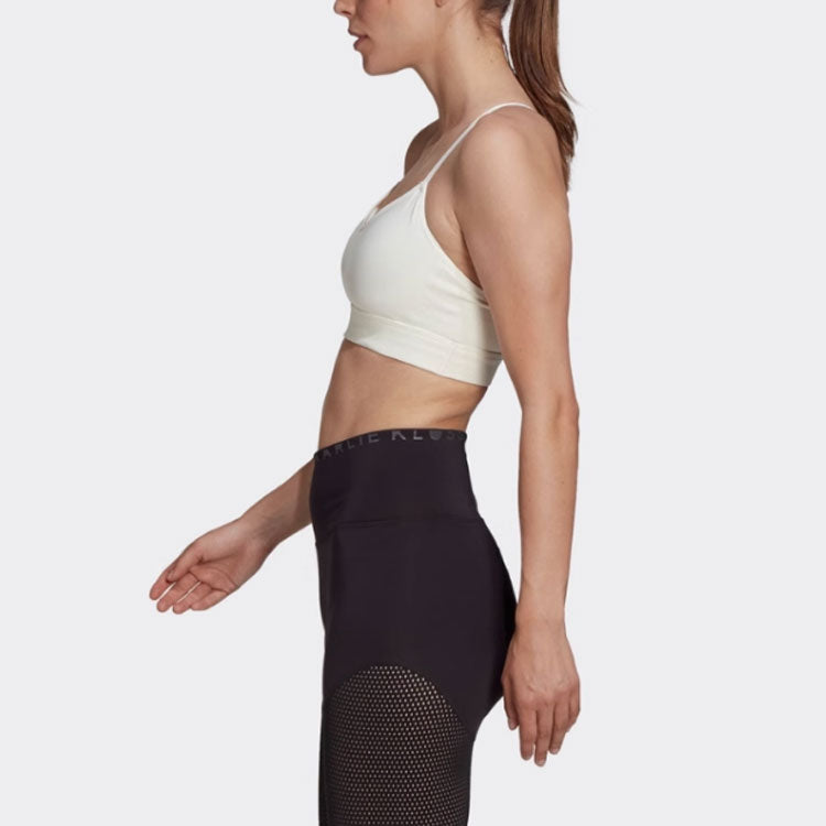 (WMNS) adidas Karlie Kloss Light-Support Bra 'White' GH7358
