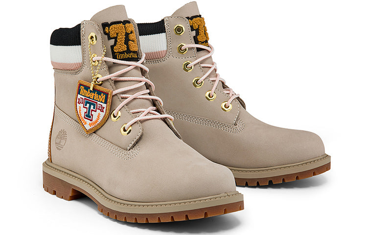 (WMNS) Timberland Premium 6 Inch Heritage Cupsole Boots 'Light Taupe Nubuck' A2GA4W