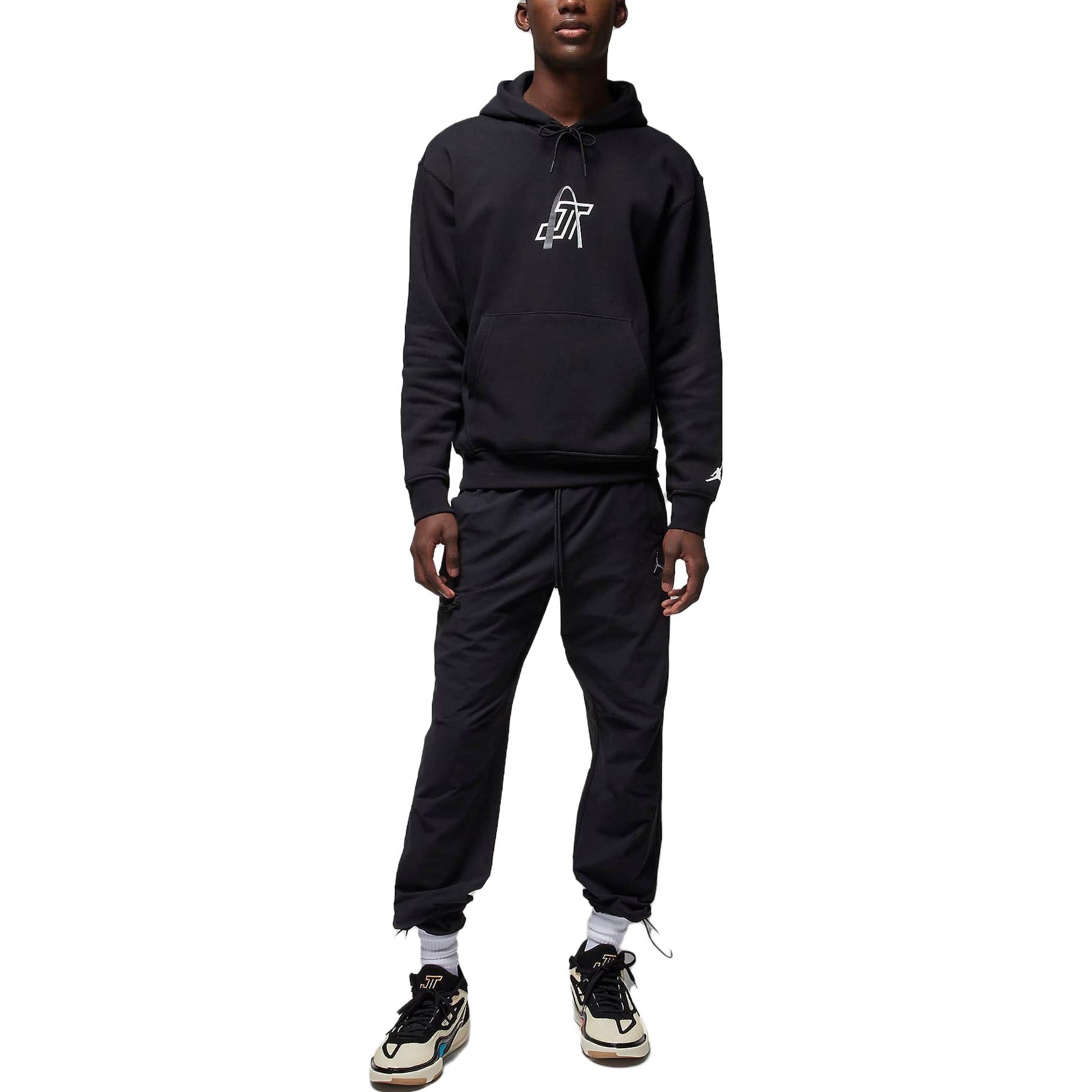 Air Jordan Tatum Fleece Pullover Hoodie 'Black' FZ3103-010