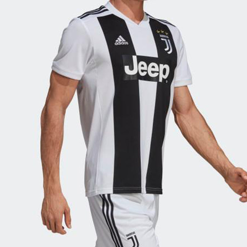 adidas Juventus 18/19 Home Jersey 'White Black' CF3489