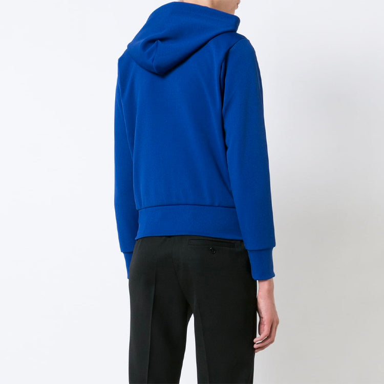 COMME des GARCONS PLAY Red Heart Zip Up Hoodie 'Blue' AZ-T172-051-2