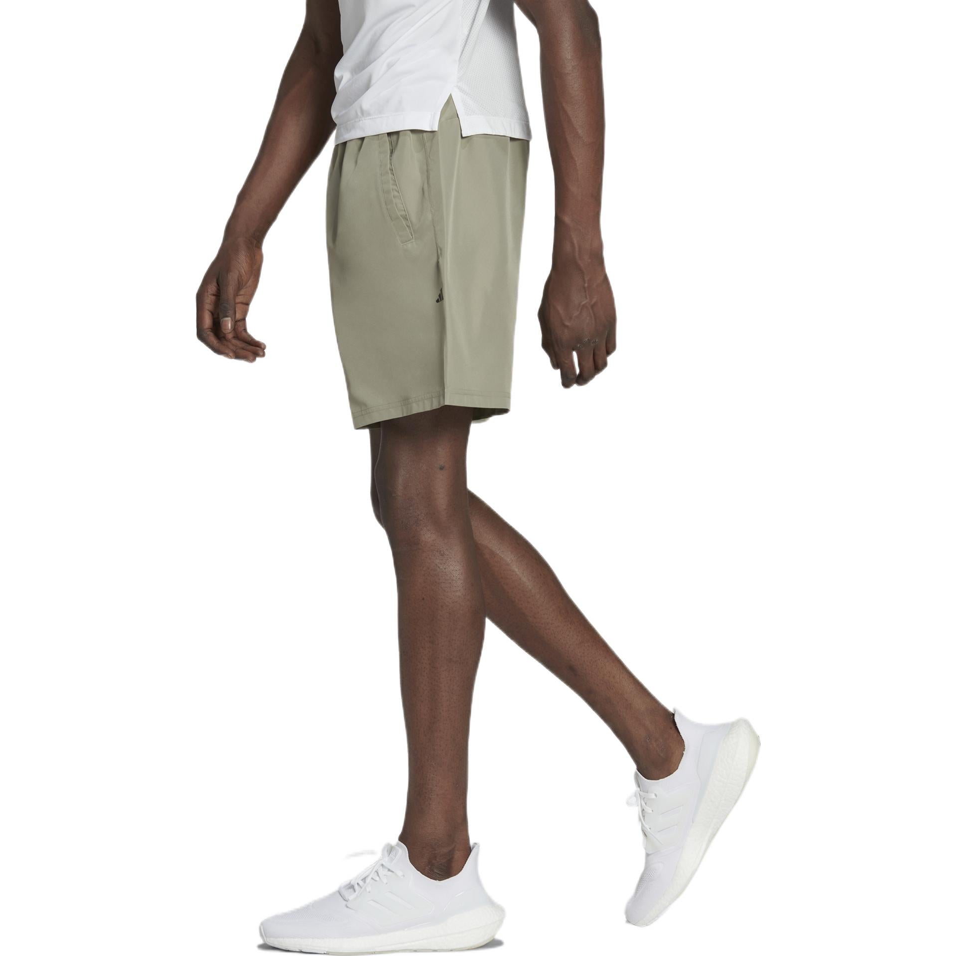 adidas Train Essentials Made To Be Remade Training Shorts 'Silver Pebble Black' IB8167