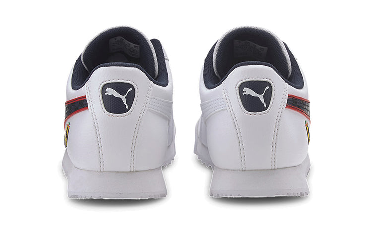 (GS) PUMA Scuderia Ferrari Roma Low Running Shoes Black/White/Red 339973-02
