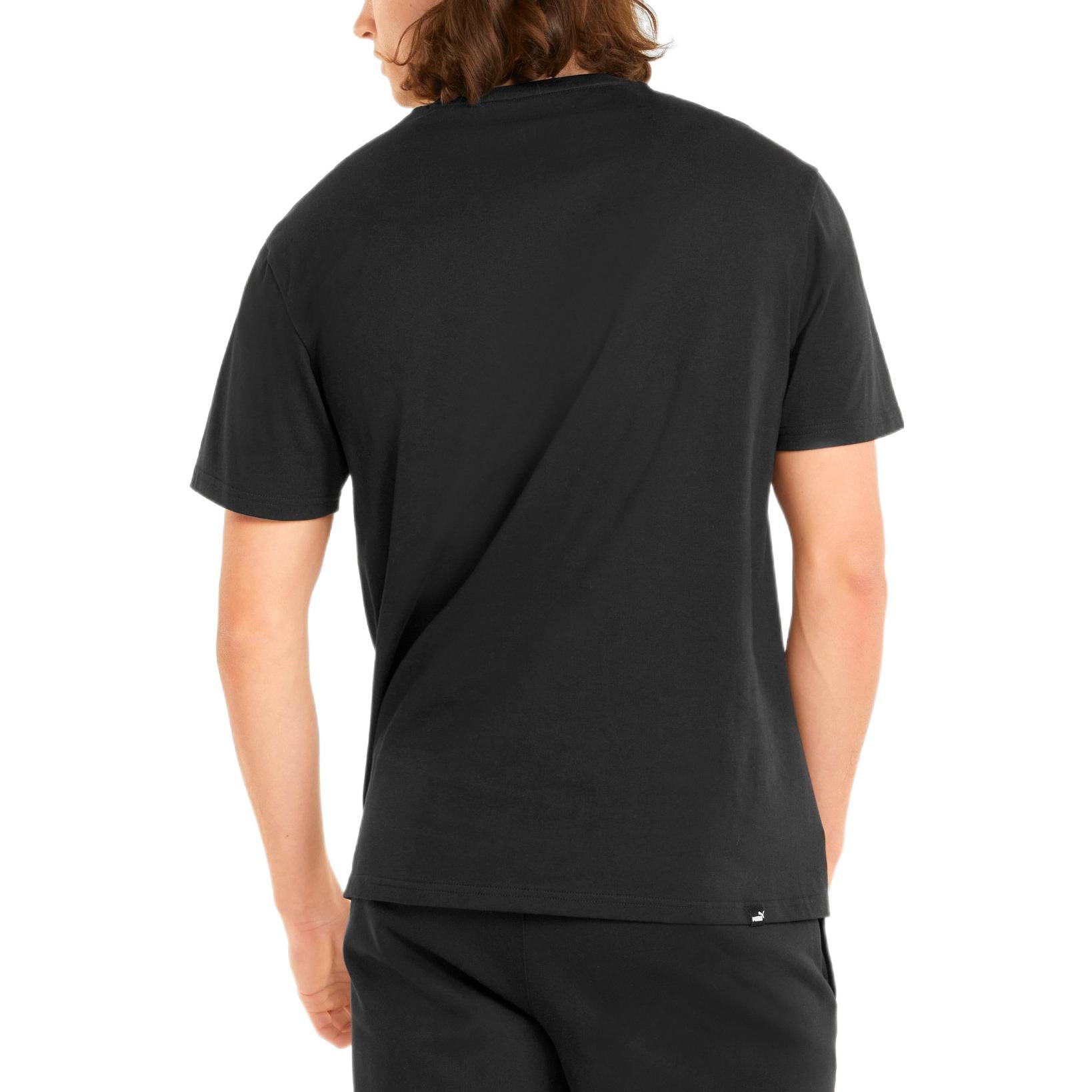 PUMA Graphic Rubber Printed T-Shirt 'Black' 849536-01