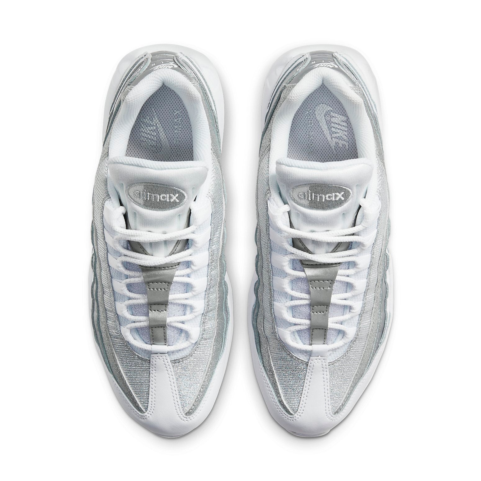 (WMNS) Nike Air Max 95 'White Metallic Silver' DH3857-100