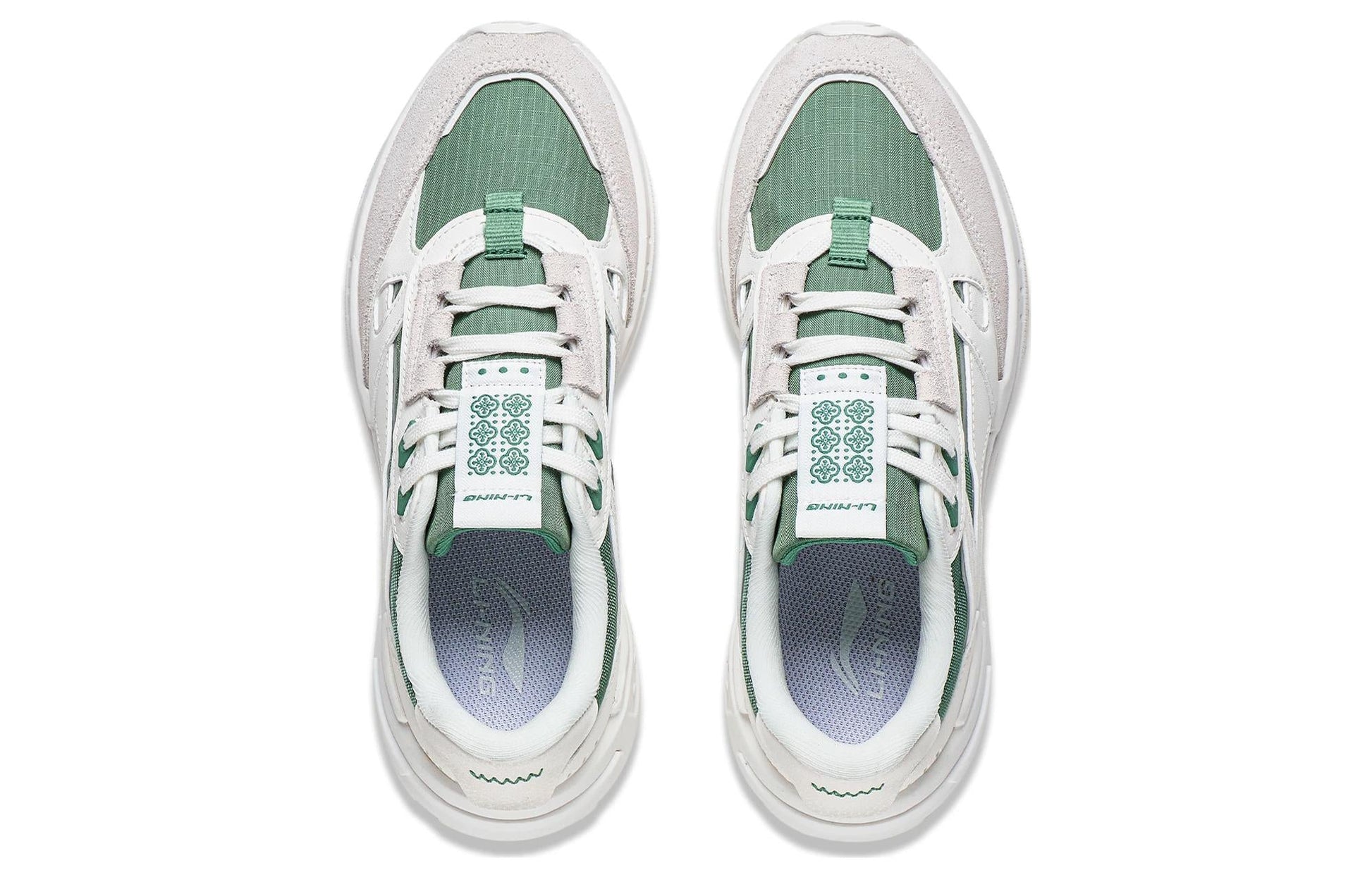 (WMNS) Li-Ning ChengFeng 2.0 'White Grey Green' AGCT156-6
