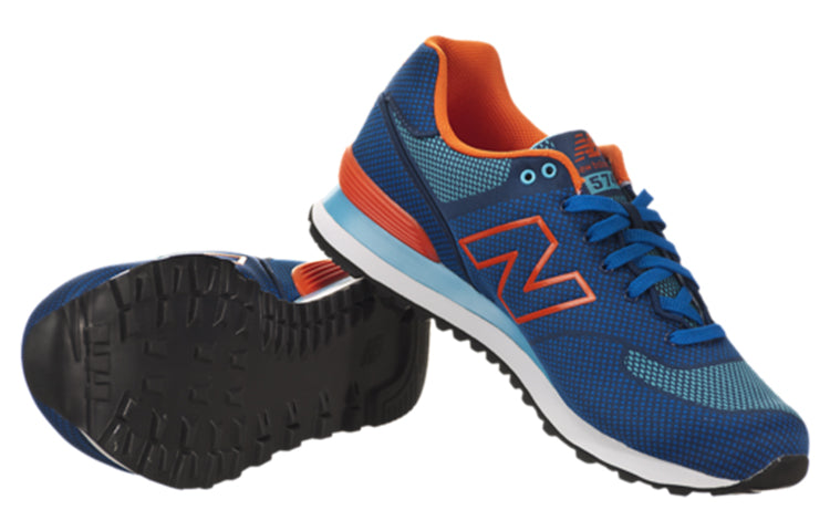 New Balance 574 Woven Sneakers Blue/Orange ML574OB