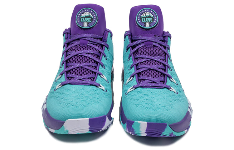 Li-Ning Yushuai 13 Low C. J. McCollum Player Edition 'Fluorescent Green Purple' ABAP095-G