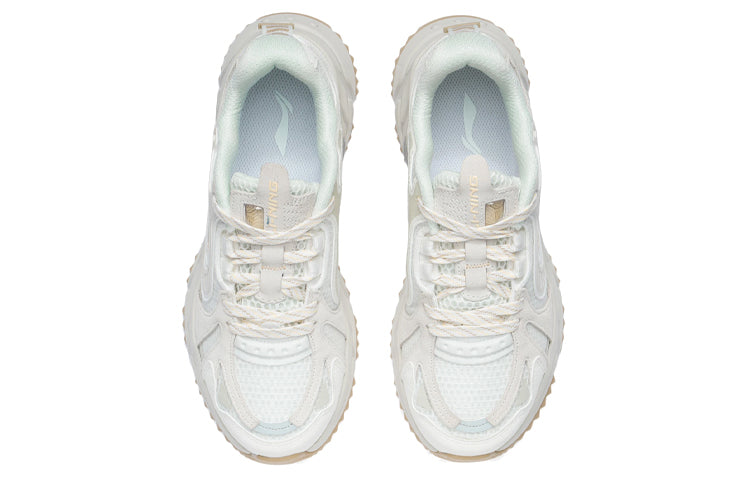 (WMNS) Li-Ning Shiguang 'White Khaki' ARLR012-2