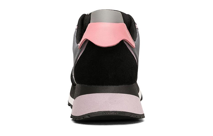 (WMNS) Skechers Low-Top Grey/Black 155492-BKMT
