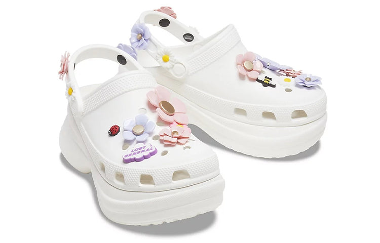 (WMNS) Crocs Bae Retro Outdoor White 207251-100