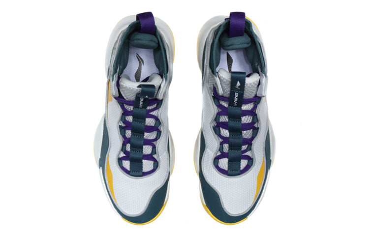 Li-Ning QianKun Hi 'White Green' ABAQ051-4