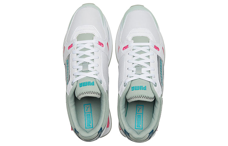 (WMNS) PUMA Mile Rider 'Sunny Getaway - White Viridian Green' 373443-07