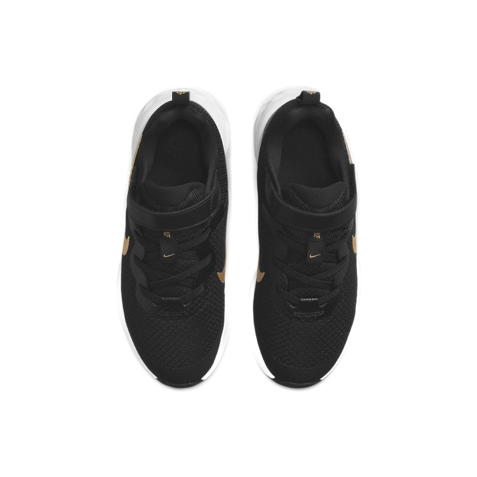 (PS) Nike Revolution 6 'Black Metallic Gold' DD1095-002