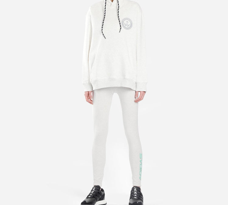 adidas Unisex Alexander Wang Logo Sweatshirt Grey ED1207