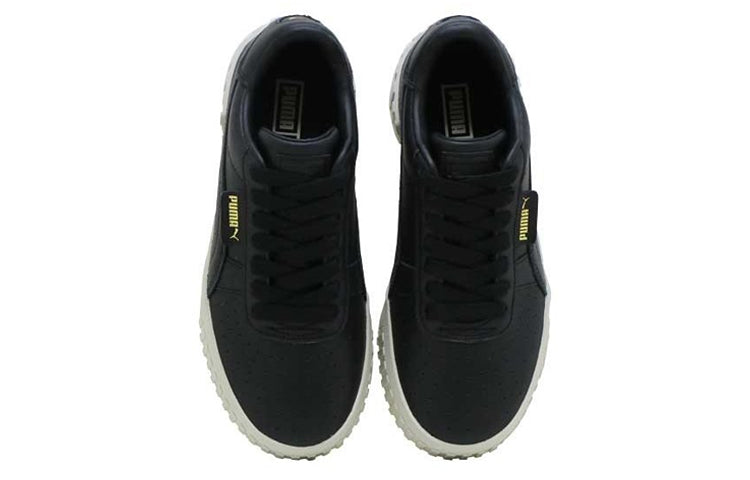 (WMNS) PUMA Cali Emboss 'Black White' 369734-07