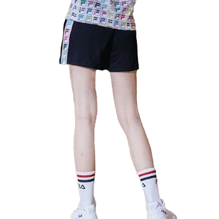 (WMNS) FILA Shorts Casual Knit Sports Pants Loose Blue F61W028656F