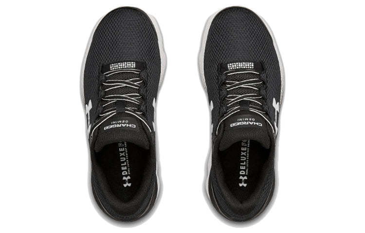 (WMNS) Under Armour Charged Gemini 2020 'Black White' 3023277-002
