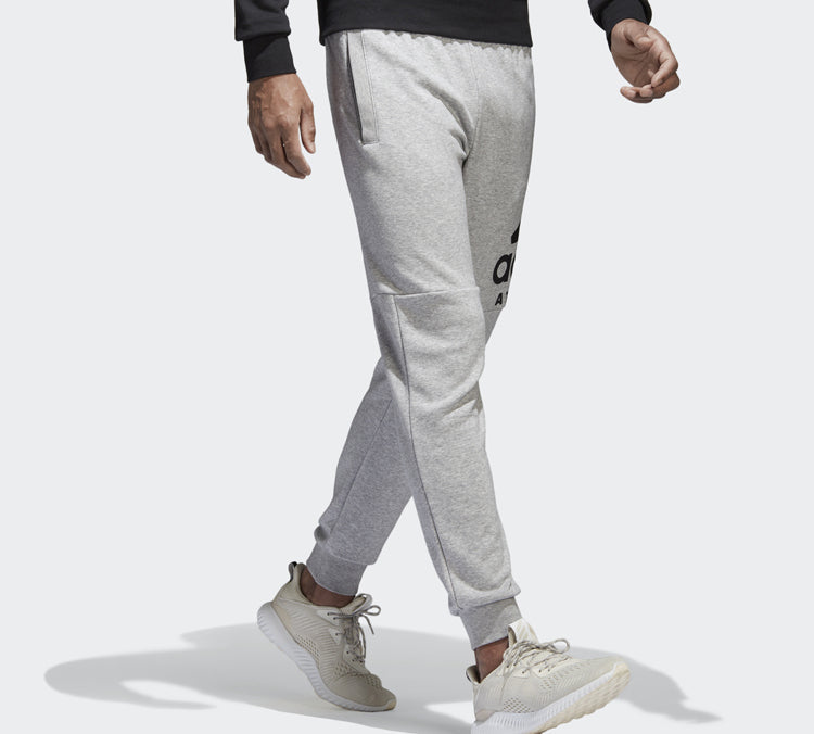 adidas M SID FT T Pt Sports Knit Long Pants Gray CF9553