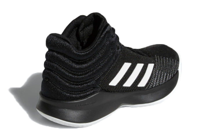 (GS) adidas Pro Spark 2018 K Black/White/Grey AH2644