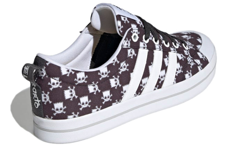 adidas The Simpsons x adidas Bravada 'Black White' H00635