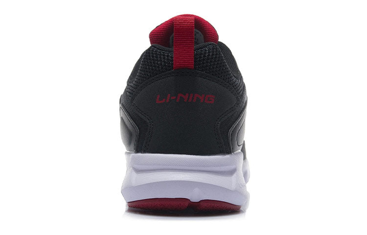 Li-Ning Running Shoes 'Black Red White' ARHR197-2