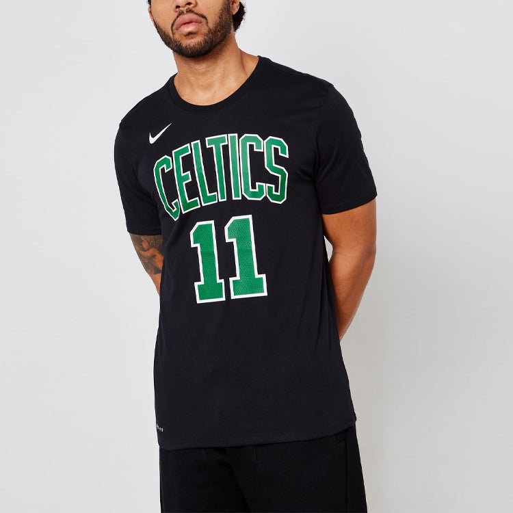 Nike Celtcs Kyrie Irving Statement T-Shirt 'Black Green' 870760-019