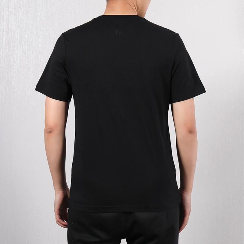 adidas Wj Ss Logo Sports Round Neck Short Sleeve Black DY8742