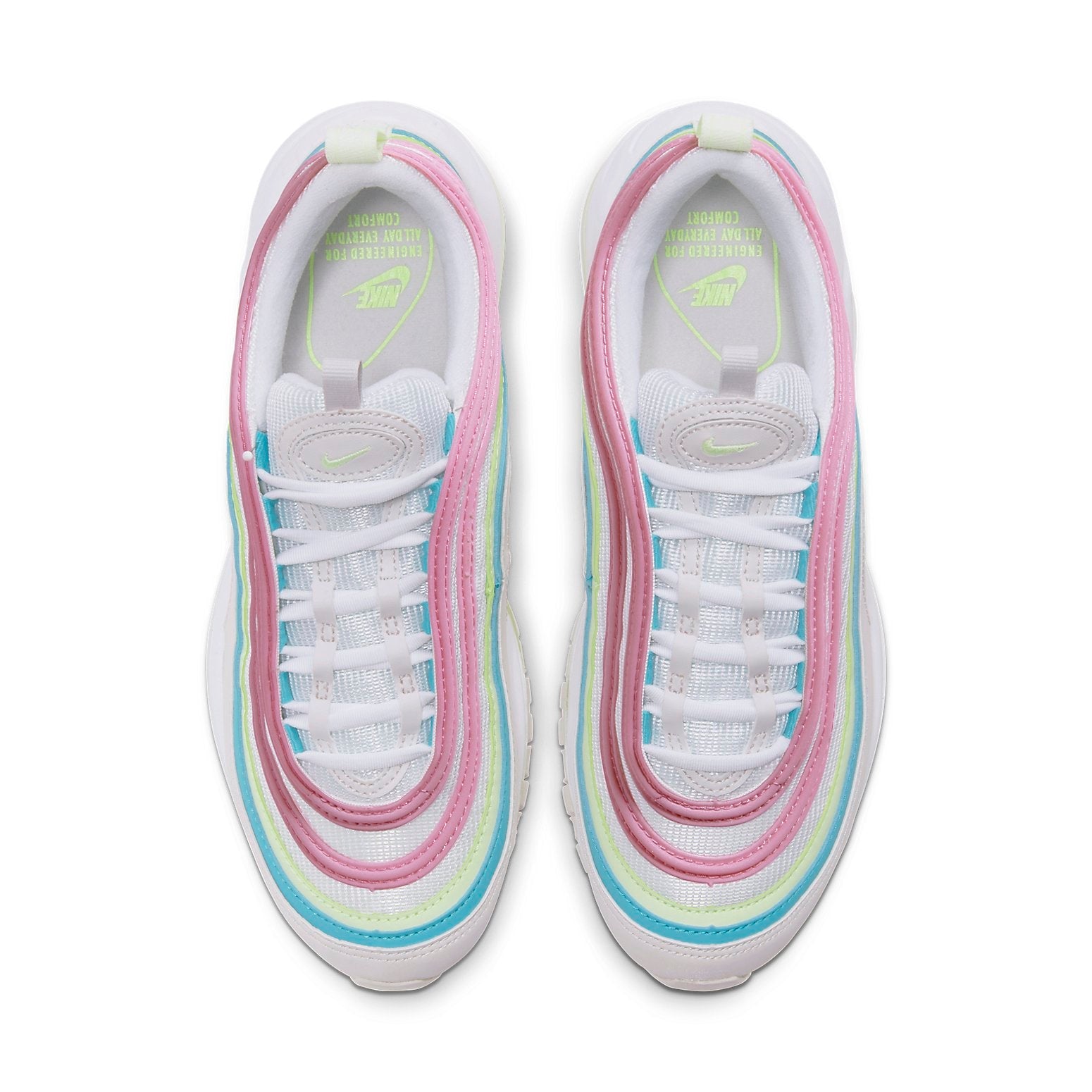 (WMNS) Nike Air Max 97 'White Barely Volt' CW7017-100