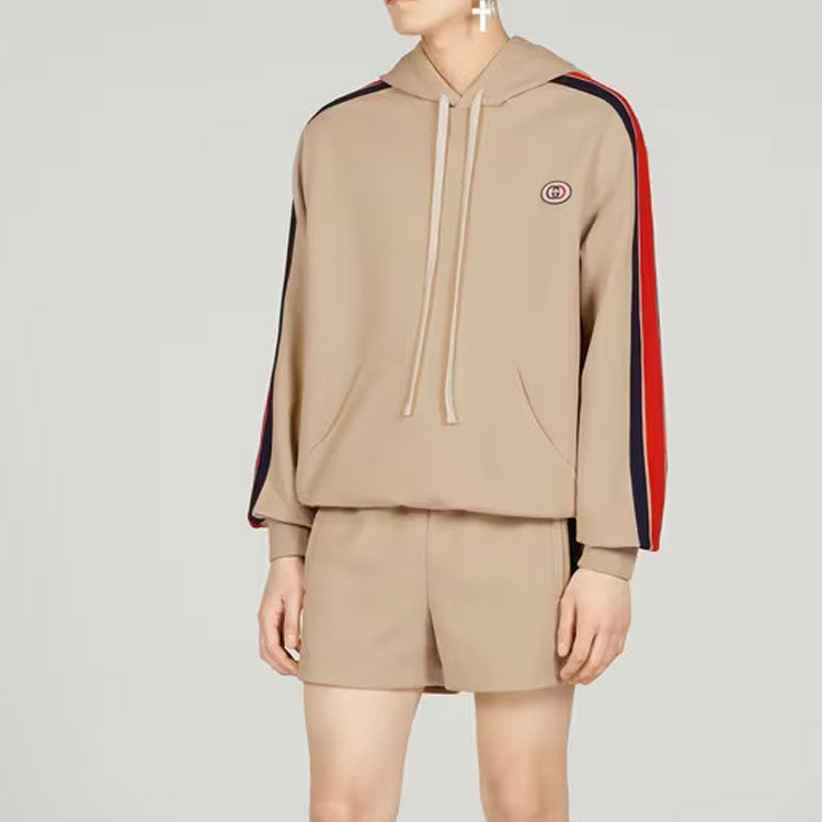Gucci Jersey Hooded Sweatshirt 'Beige' 733972-XJFFB-9117