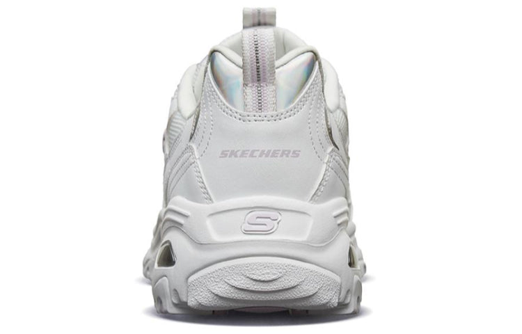 (WMNS) Skechers D Lites 1.0 GS White 66666200-WHT