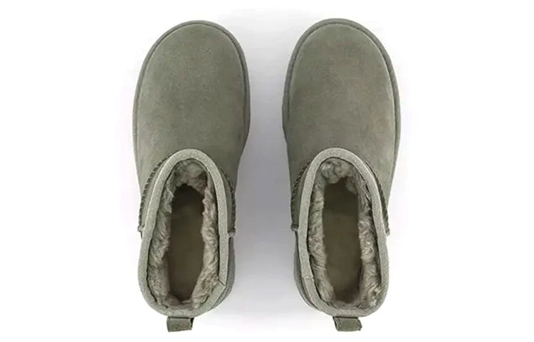 (WMNS) UGG Classic Ultra Mini Platform 'Moss Green' 1135092-MSG