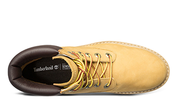 (WMNS) Timberland 6 Inch Lucia Way Wide-Fit Boots 'Wheat Nubuck' A1T6UW