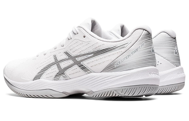 (WMNS) ASICS Solution Swift FF 'White Pure Silver' 1042A197-100