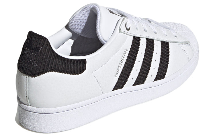 (WMNS) adidas Superstar 'Black Corduroy Stripes' H69025