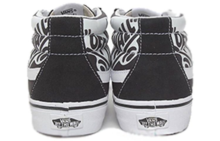 Vans SK8-Mid Reissue LOGO 'Black White' VN0A391FTY6