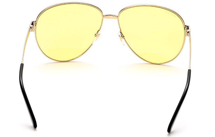 Gucci Unisex Aviator Sunglasses Gold/Black GG0138S-007