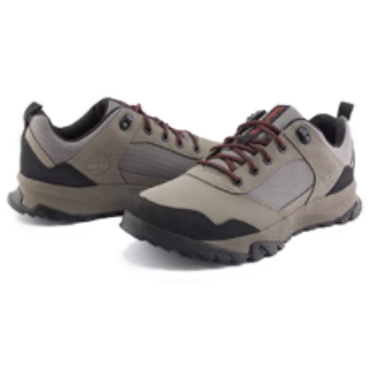 Timberland Lincoln Peak Lite Fabric and Leather Low Hiking Sneakers 'Grey' A5QH7