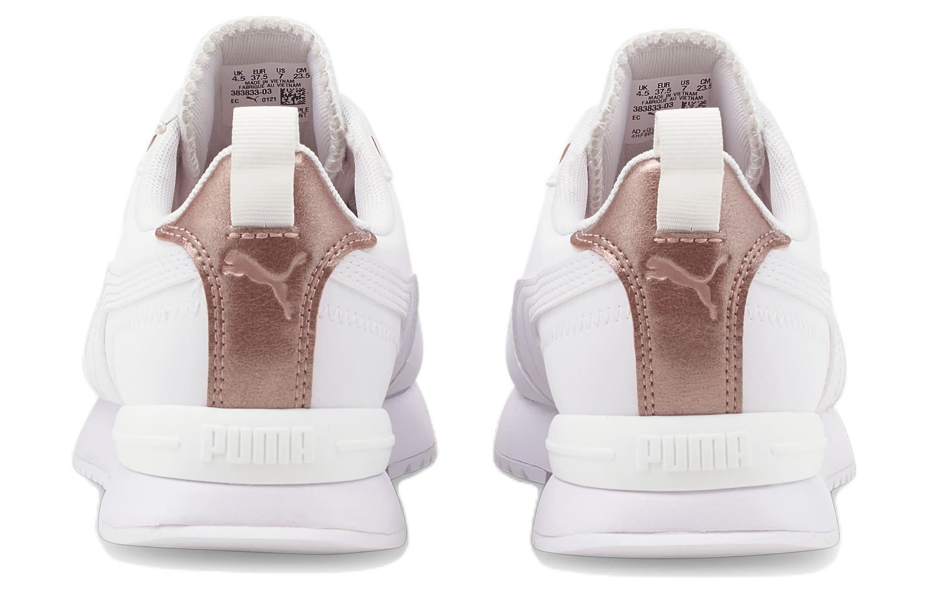 (WMNS) PUMA R78 Raw Metallics 'White Rose Gold' 383833-03