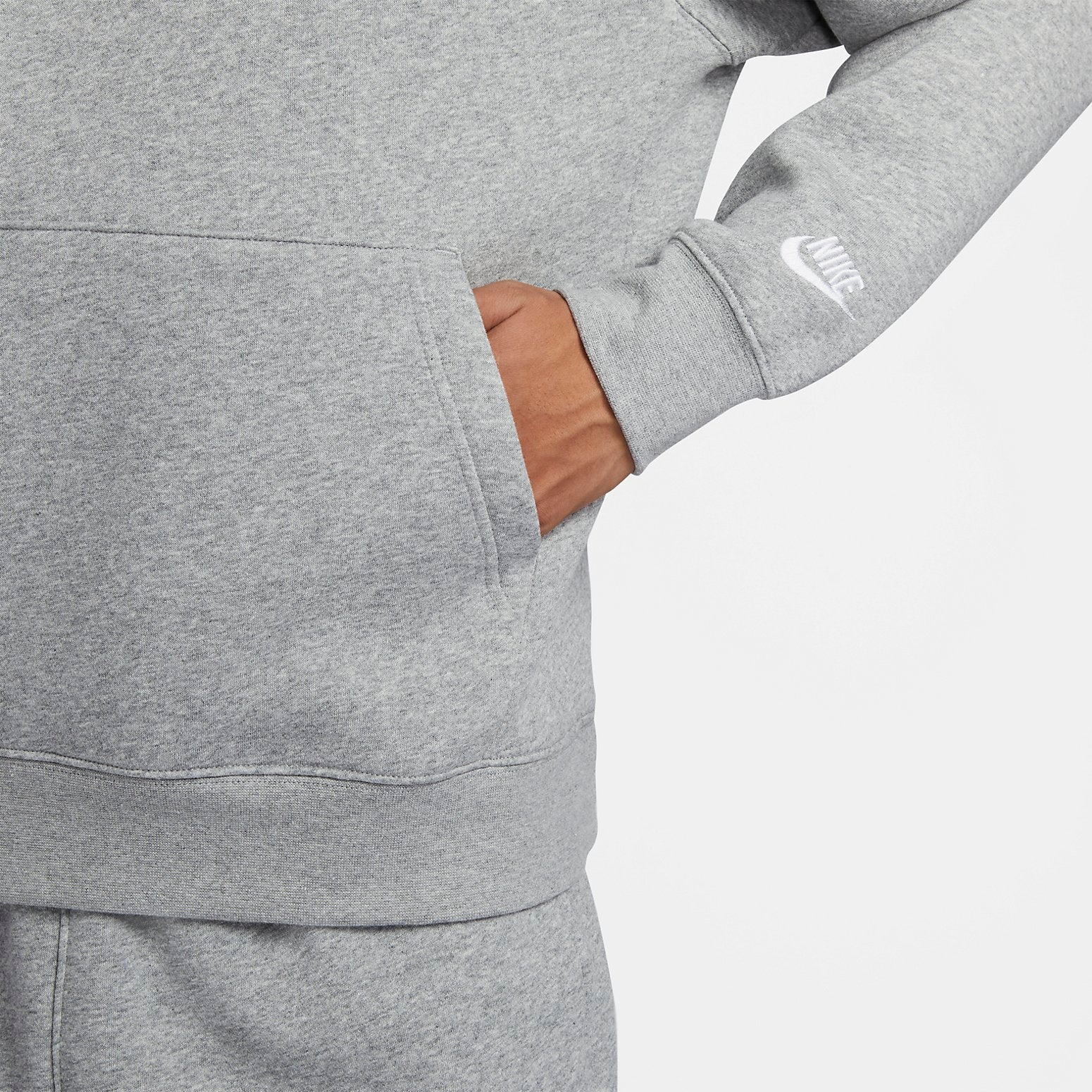 Nike Club Fleece Hoodie 'Grey' FB7489-063