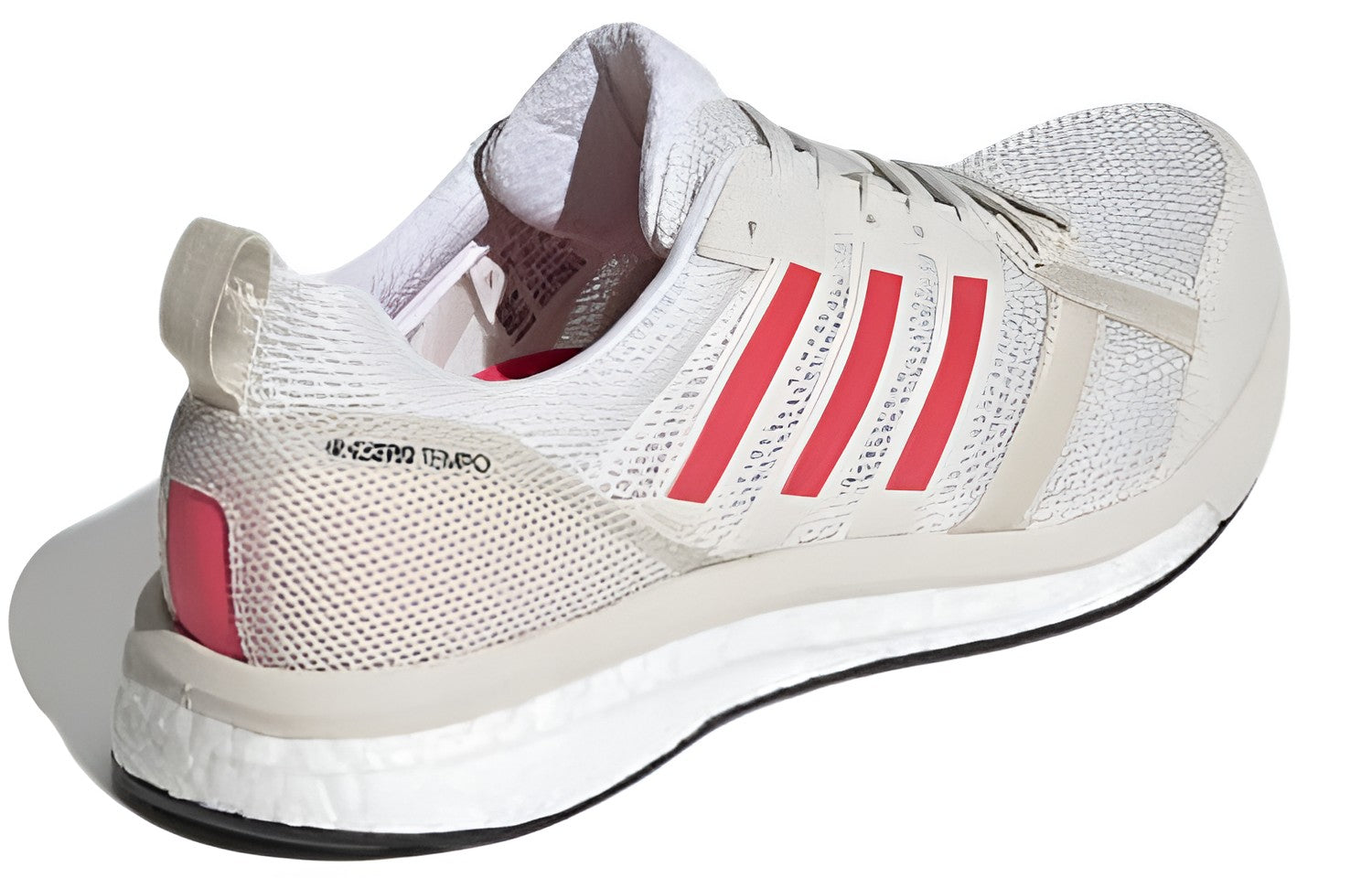 (WMNS) adidas Adizero Tempo 9 'White Red' B37424