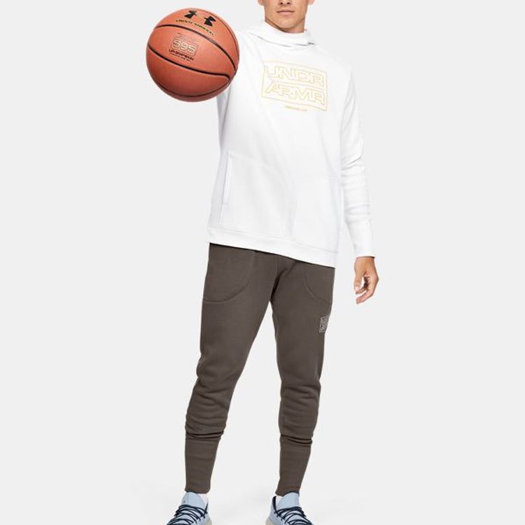 Under Armour Baseline Fleece Pants 'Brown' 1343008-250