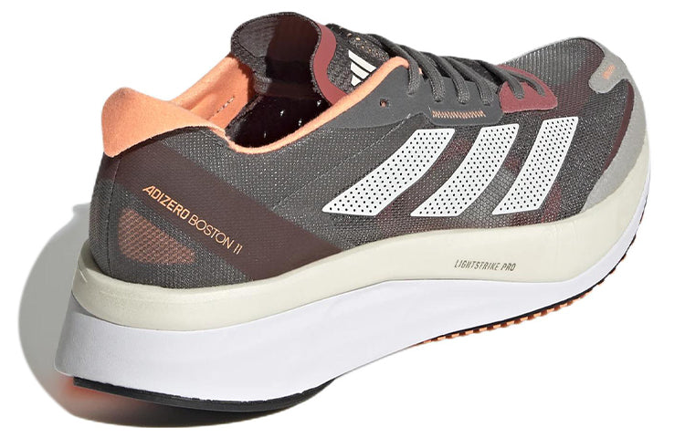 (WMNS) adidas Adizero Boston 11 'Grey Beam Orange' GY8406