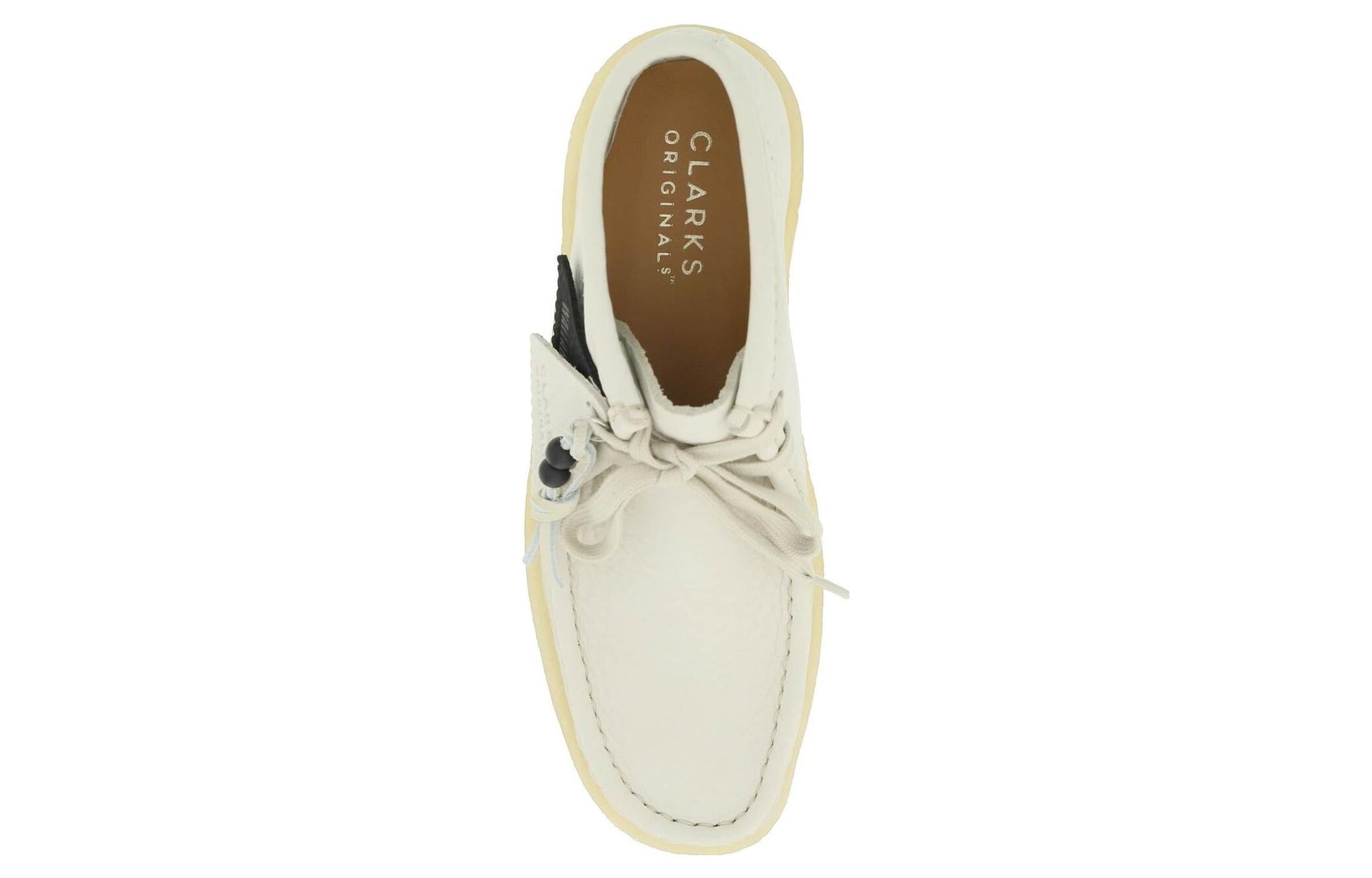 (WMNS) Clarks Wallabee Cup Boots 'White Nubuck' 26168988