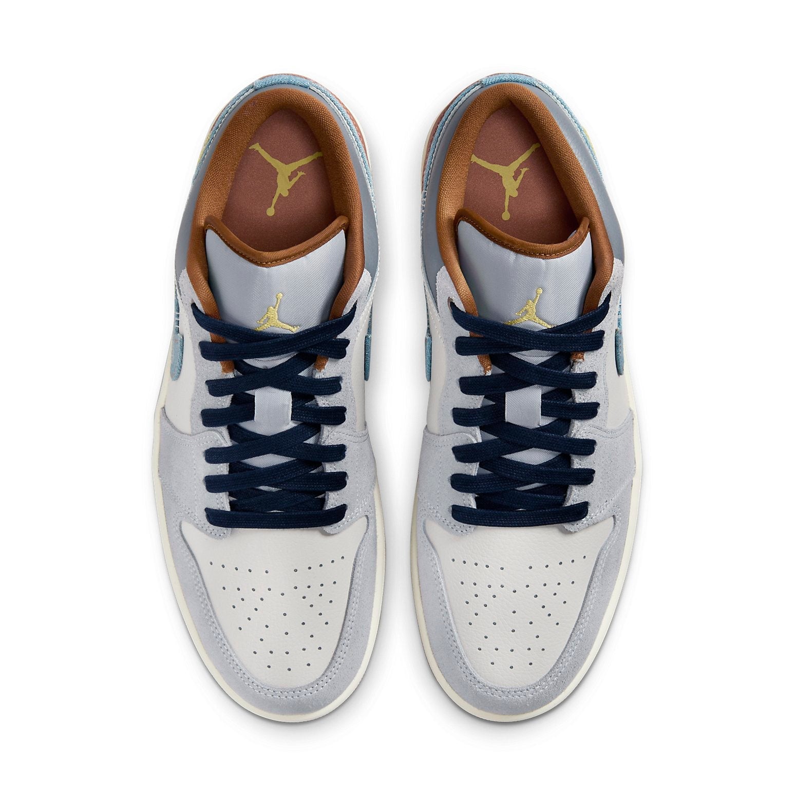 Air Jordan 1 Low SE 'Phantom Repaired Denim Swoosh' FZ5042-041