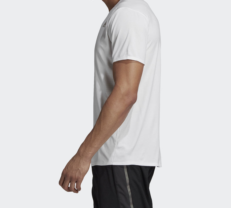 adidas Logo Breathable Short Sleeve White DQ1847