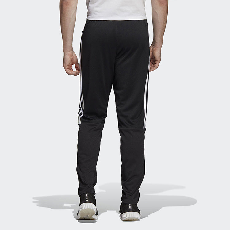 adidas Three-Striped Recreational Training Running Trousers Men's Black DY3133